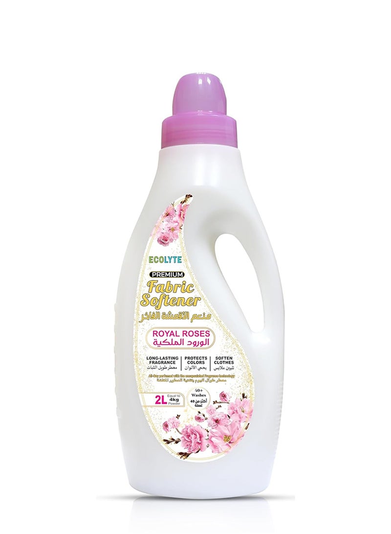 ECOLYTE+ Royal Rose Fabric Softener - 2 Liter - Image 1